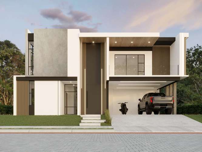 SE VENDE CASA NUEVA - LA GUÁCIMA, HACIENDA LOS REYES EN CONDOMINO - Imagen 6