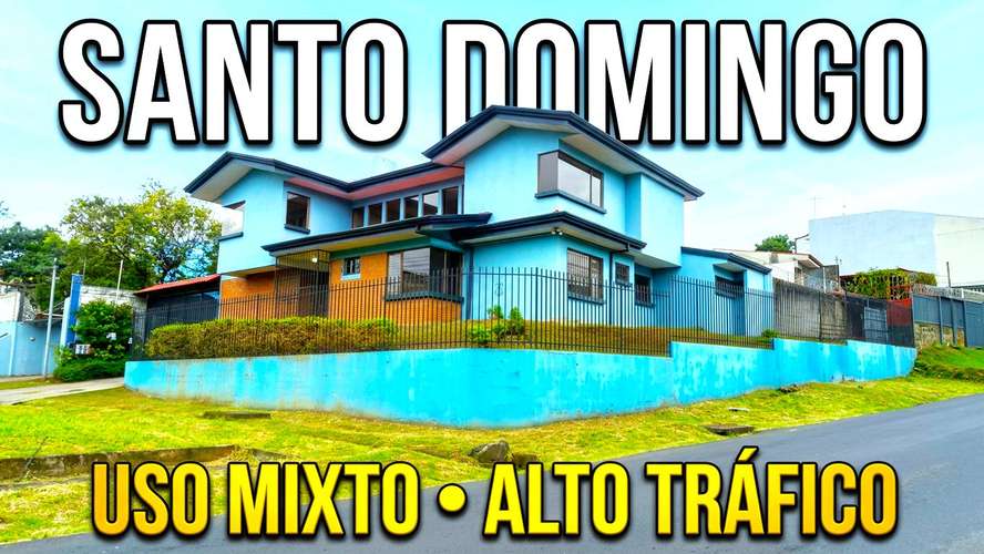 PROPIEDAD COMERCIAL EN VENTA EN HEREDIA, SANTO DOMINGO. USO DE SUELO MIXTO - Imagen 1