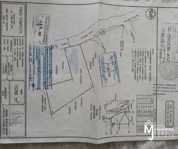 Venta de Lote en Pérez Zeledón