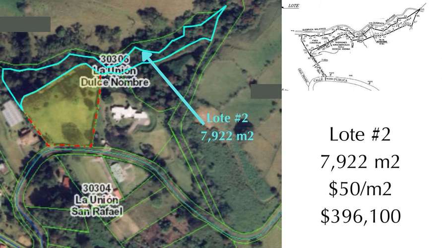 Se venden Lotes en Dulce Nombre, Tres Ríos, Cartago (AD). - Imagen 3