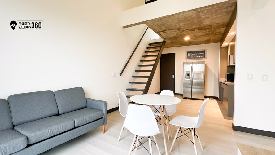 Alquiler de Apartamento Amueblado en Guachipelin, 1 Habitación + 1 Oficina (Con AC)