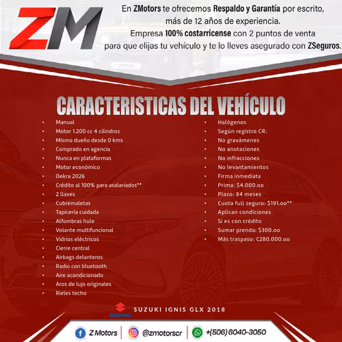 SUZUKI IGNIS GLX 2018