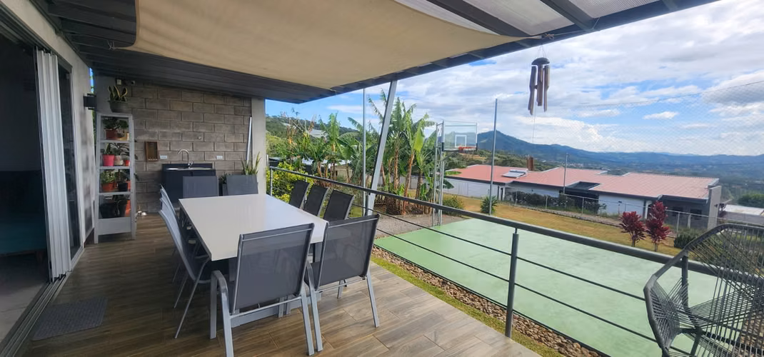 Casa en venta en Naranjo, amueblada, preciosas vistas, cancha básquetbol, estilo moderno - Imagen 8