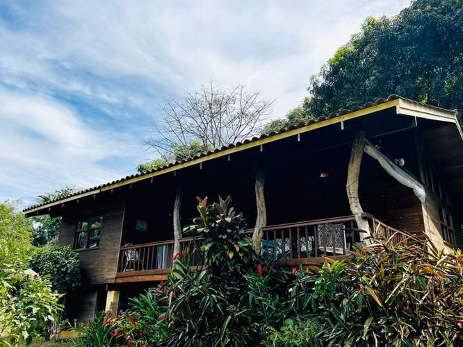 Charming Wooden Cabin, Spectacular Garden