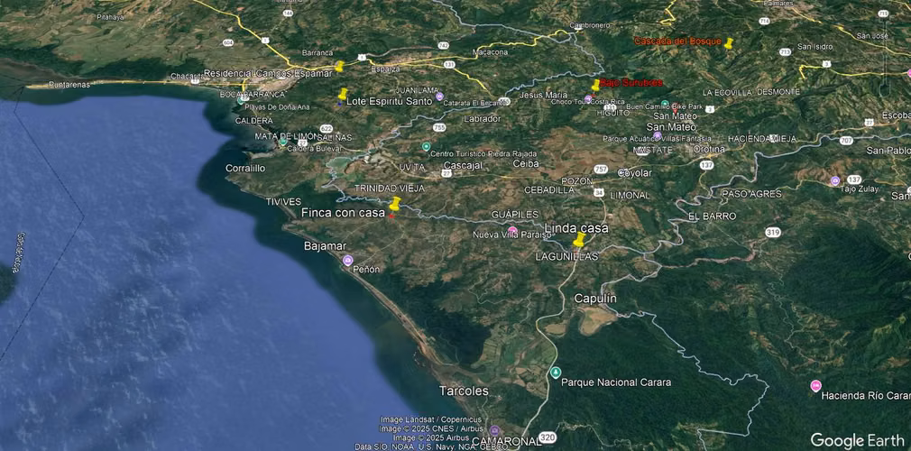 Higuito de San Mateo, excelente vista al Golfo de Nicoya - Imagen 20