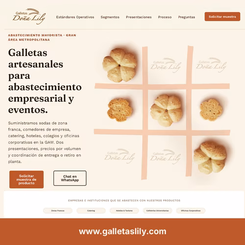 Venta de Empresa de Galletas Artesanales con Recetas Exclusivas