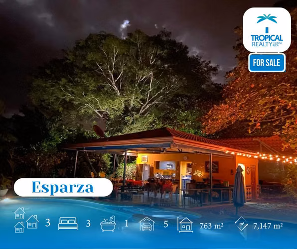 Quinta Exclusiva en Esparza – Inversión Perfecta con Potencial Residencial o Turístico - Imagen 7