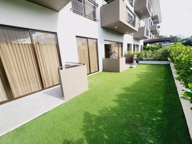 Alquiler de apartamento con jardin, Condominio Parques del Sol, Santa Ana - Imagen 5