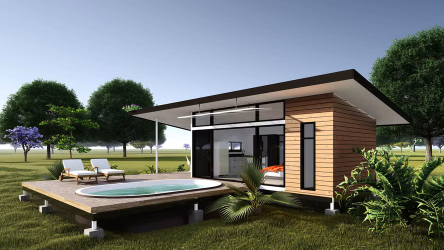 Lindas Casas - 1 nivel en proyecto cerca de Playa Bejuco, Parrita (MV)
