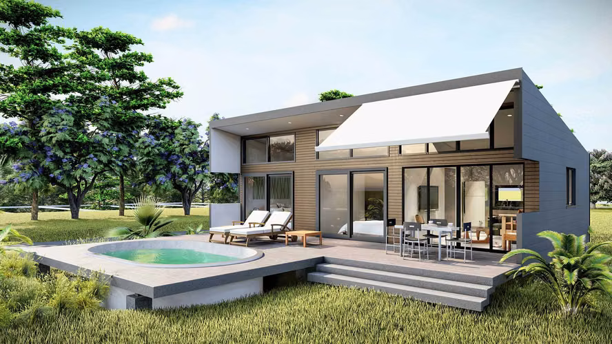 Lindas Casas - 1 nivel en proyecto cerca de Playa Bejuco, Parrita (MV)