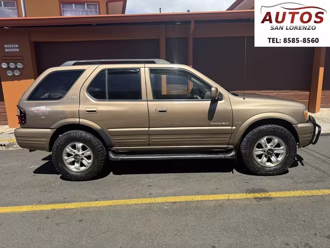 ISUZU RODEO LSE 2001 MANUAL 4X4