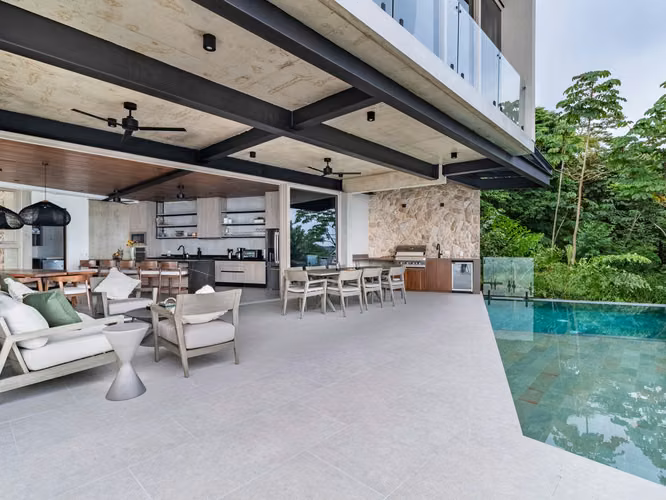 VENTA DE VILLA DE LUJO EN SANTA TERESA CON  VISTA AL MAR - Imagen 9