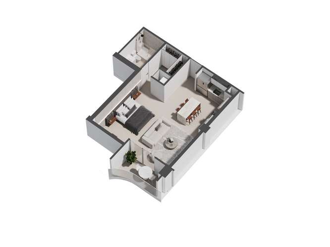 APARTAMENTOS TIPO ESTUDIO PARA ESTRENAR EN NUNCIATURA - Imagen 2