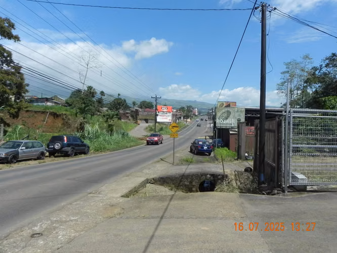 SAN CARLOS - CIUDAD QUESADA EXCELENTE LOTE COMERCIAL
