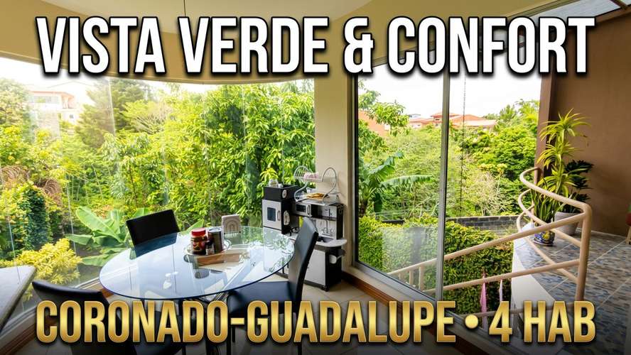 Casa en Venta en Moravia - Coronado con 4 hab. y 2 salas de TV Naturaleza y estilo de vida familiar