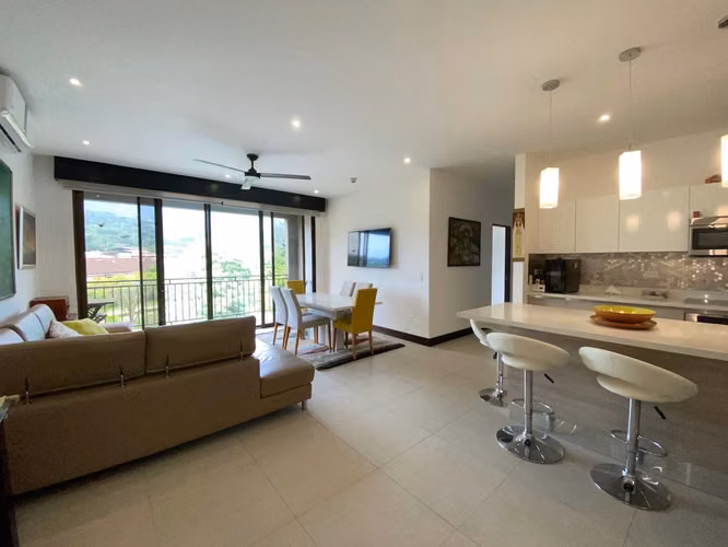 VENTA DE APARTAMENTO AMUEBLADO EN PARQUES DEL SOL - SANTA ANA