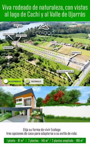 Venta de Lotes en Ujarras, Paraíso de Cartago