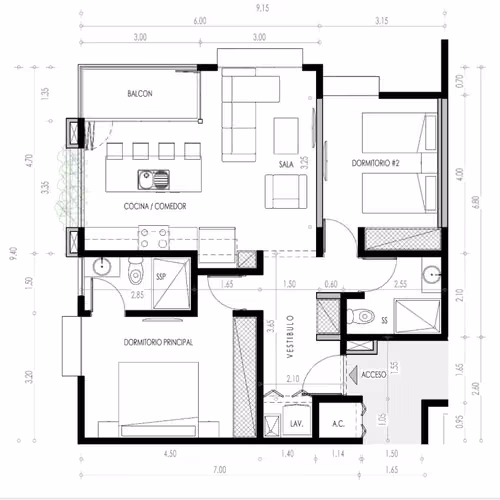 Torres del Mar 2103 – Unidad Premium en Planta Baja de 2 Dormitorios - Imagen 16