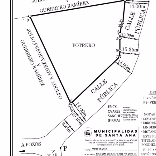 Land for Sale – Ready to Develop in Santa Ana - Imagen 16