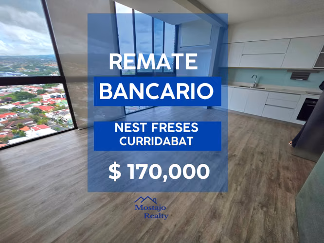Venta de apartamento, Nest Freses, Curridabat, Remate Bancario!