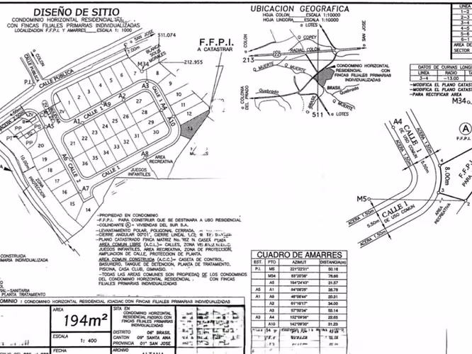 Se Vende Terreno en Santa Ana 194m2 en Condominio ID# 24442 - Imagen 3