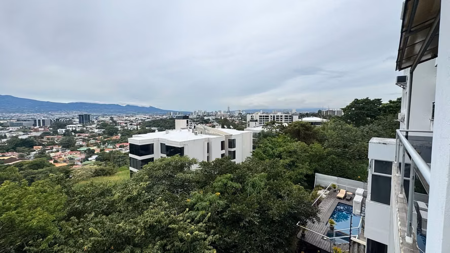 Alquiler Condo Amueblada con Vista Panorámica, San Rafael, Escazú (AD) - Imagen 2