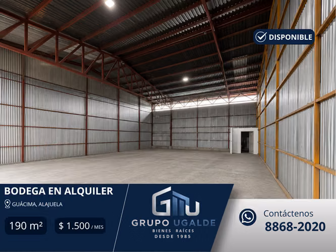 Warehouse for Rent | La Guácima Downtown, Alajuela