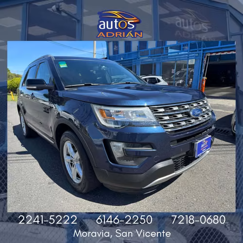 FORD EXPLORER XLT AÑO 2016