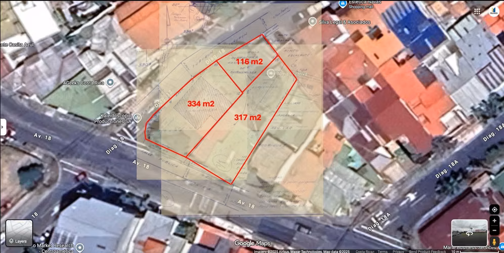 Venta propiedad para inversión uso mixto, Montes de Oca (AD)