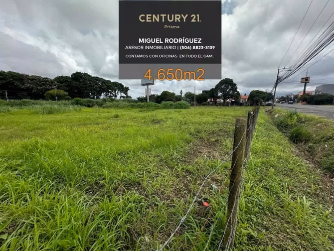 TERRENO COMERCIAL SAN JOSE, URUCA 4.650m2
