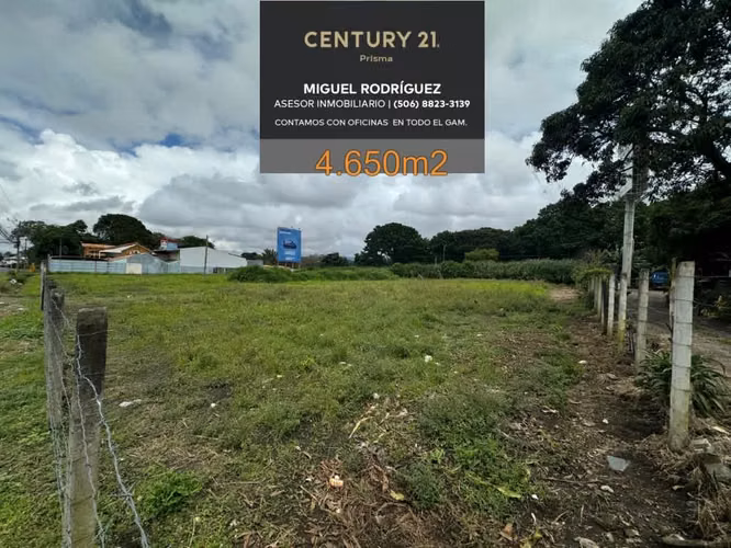 TERRENO COMERCIAL SAN JOSE, URUCA 4.650m2
