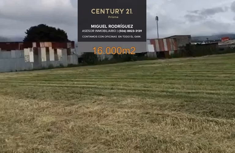 TERRENO/PREDIO PARA ALQUILER HEREDIA, SAN JOAQUIN 16.000m2