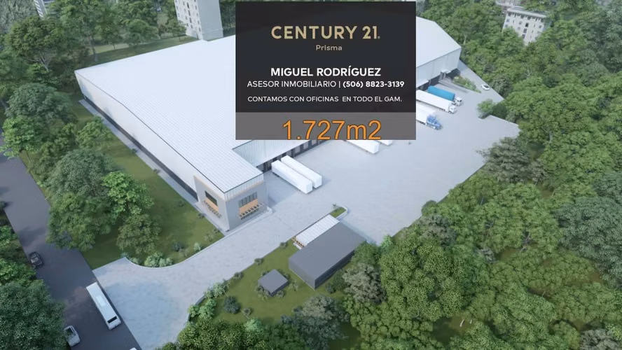 BODEGA/NAVE INDUSTRIAL en HEREDIA, 1.727m2 - Imagen 2