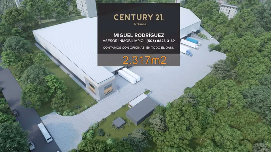 BODEGA/NAVE INDUSTRIAL en HEREDIA, 2.317m2 - Imagen 2