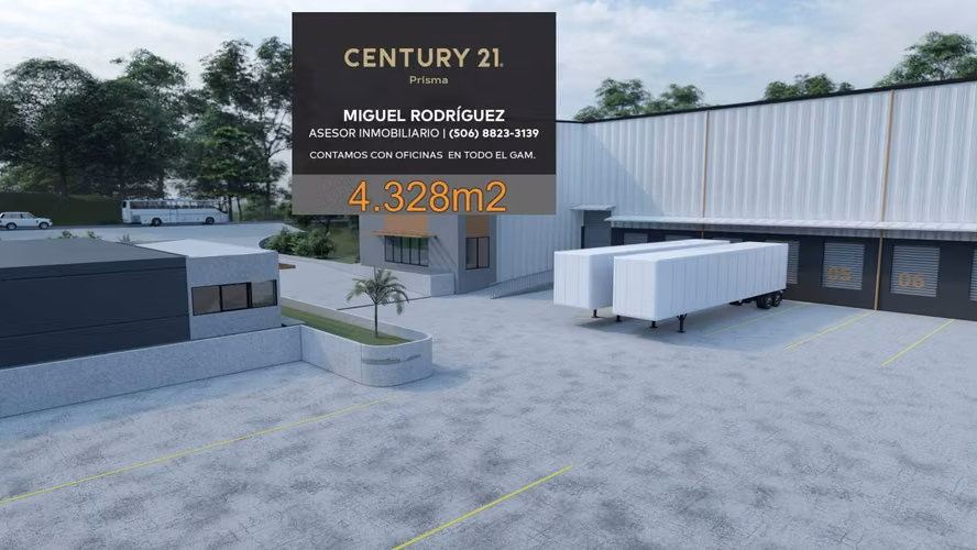 BODEGA/NAVE INDUSTRIAL en HEREDIA, 4.328m2 - Imagen 5