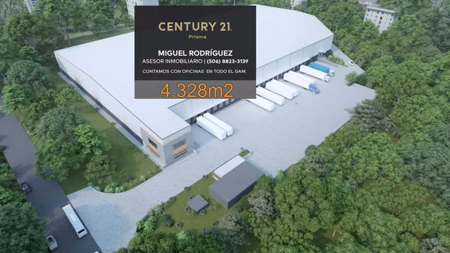 BODEGA/NAVE INDUSTRIAL en HEREDIA, 4.328m2 - Imagen 2