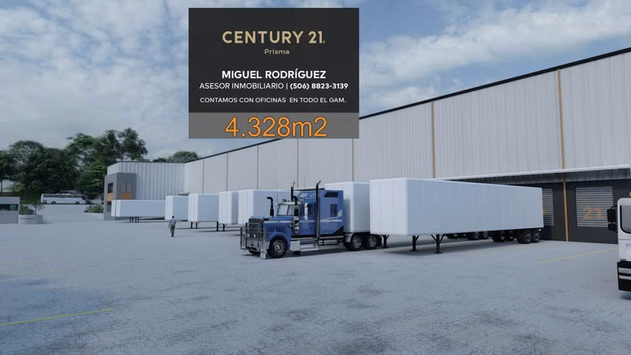 BODEGA/NAVE INDUSTRIAL en HEREDIA, 4.328m2 - Imagen 4