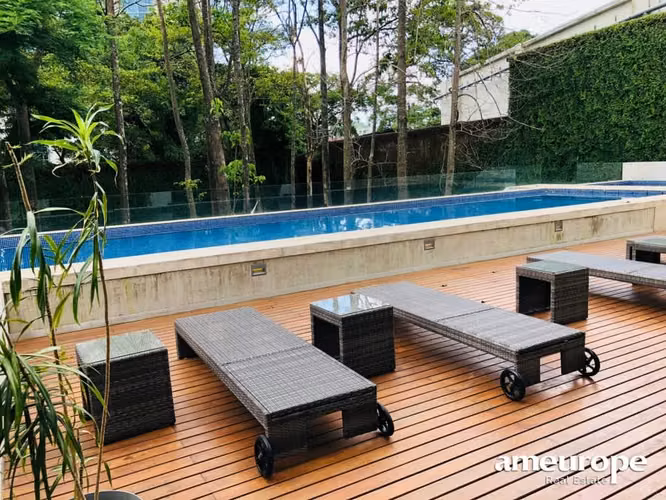 SANTA ANA CENTRO! MODERNO APARTAMENTO STUDIO AMOBLADO DE 1HAB/1BAÑO/TERRAZA Y JARDIN