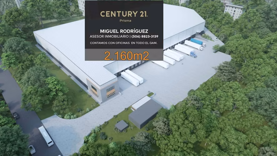 WAREHOUSE/INDUSTRIAL BUILDING in HEREDIA, 2,160 m2