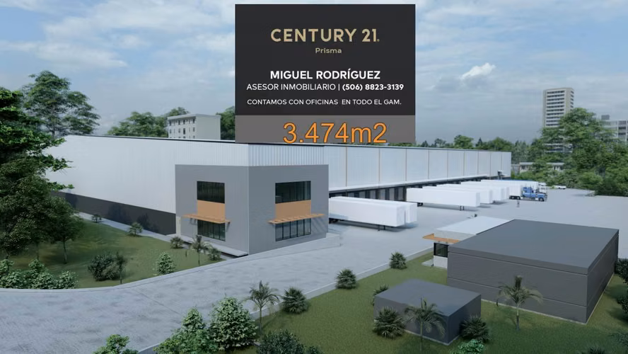 BODEGA/NAVE INDUSTRIAL en HEREDIA, 3.474m2