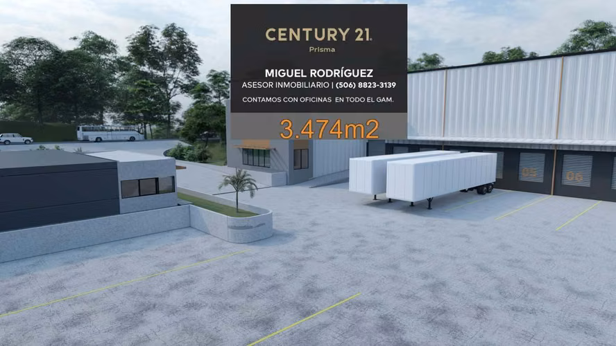 BODEGA/NAVE INDUSTRIAL en HEREDIA, 3.474m2