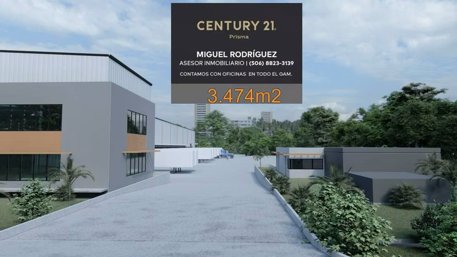 BODEGA/NAVE INDUSTRIAL en HEREDIA, 3.474m2