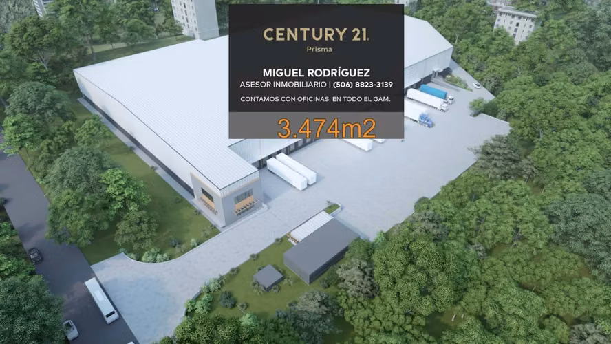 BODEGA/NAVE INDUSTRIAL en HEREDIA, 3.474m2