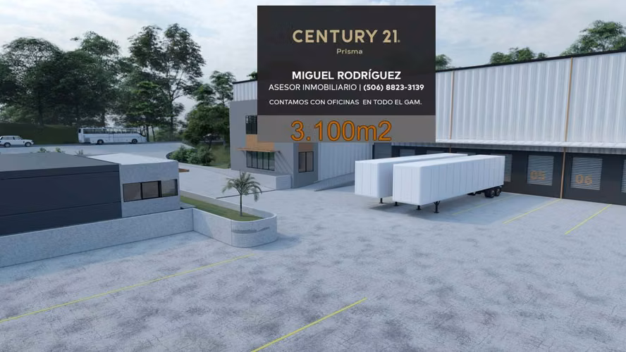 BODEGA/NAVE INDUSTRIAL en CARTAGO, LA UNION, 3.100m2