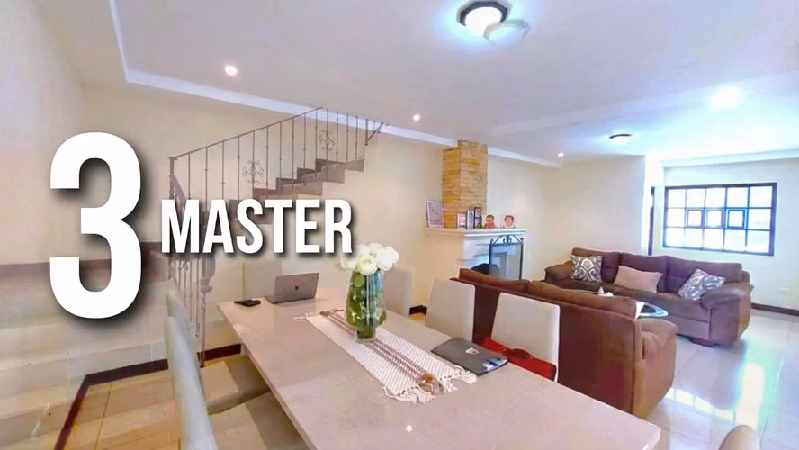 Casa en venta en Heredia, Santo Domingo.  4 Hab 3 Master, una en planta baja.  Confort & Elegancia