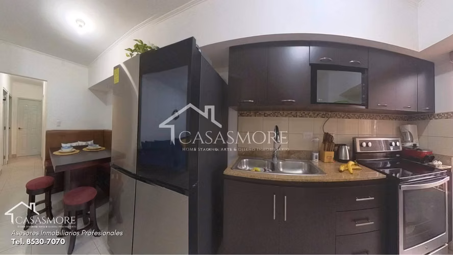 VENTA APARTAMENTO CONDOMINIO FRANCISCO DE HEREDIA 1ER NIVEL CON PATIO