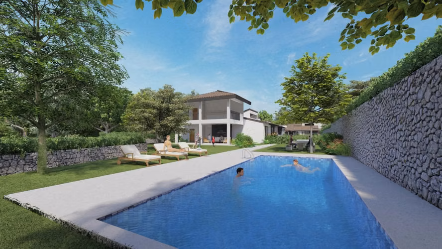 Casas en condominio Hacienda Los Reyes 3 habitaciones Guácima