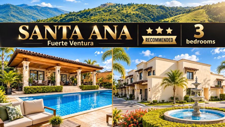 MUDANZA INMEDIATA | Fuerte Ventura – Santa Ana · Casa Familiar con Terraza Privada