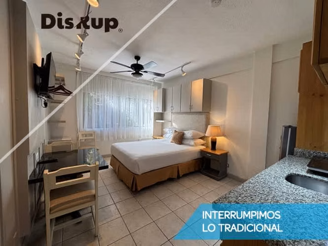 Furnished studio apartment for rent. Sabana Norte. San José
