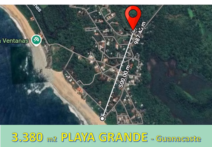 Se vende lote en Playa Grande distancia caminable a la playa - Imagen 11